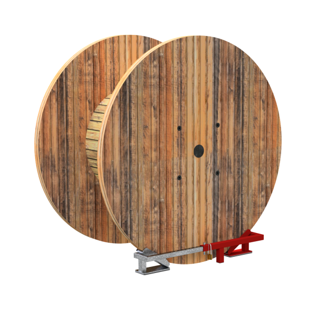 Cable drum brake | for cable drums with  700 mm - 2500 mm and a running surface width of up to 100 mm
